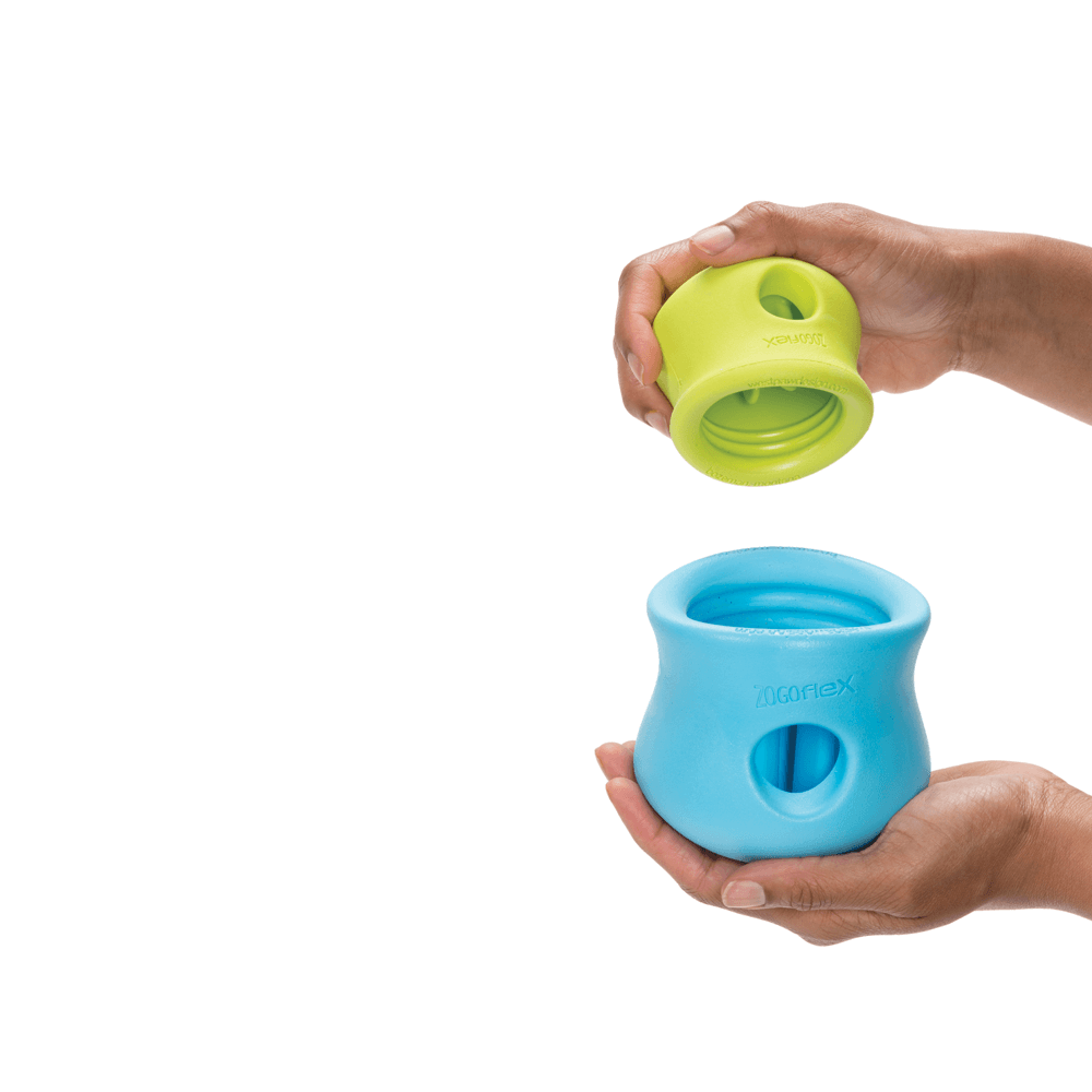 Toppl Treat Dispensing Dog Toy Green