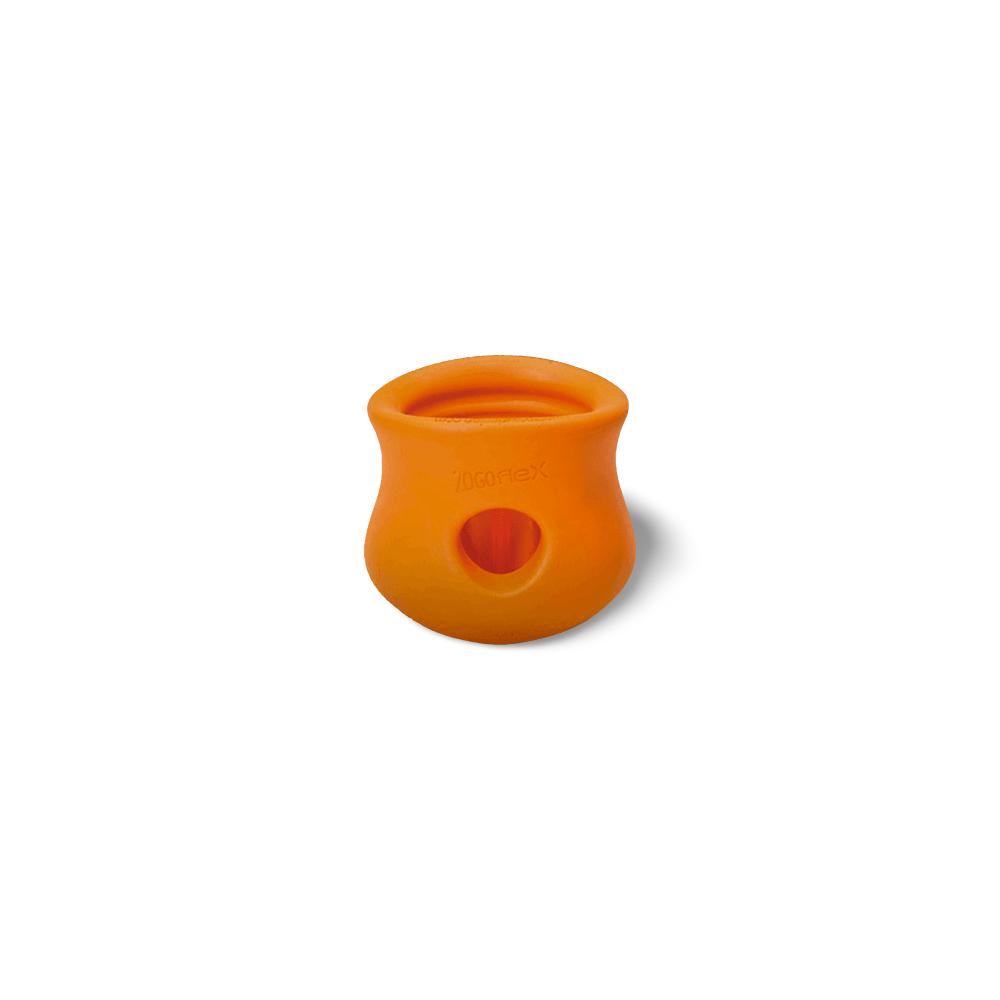 Toppl Treat Dispensing Dog Toy Orange
