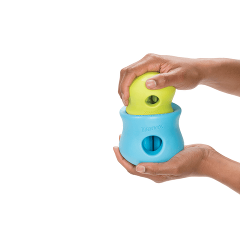 Toppl Treat Dispensing Dog Toy Orange