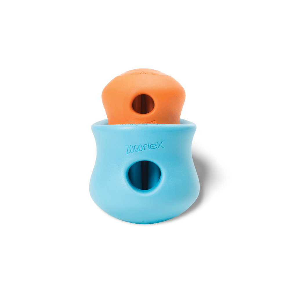 Toppl Treat Dispensing Dog Toy Orange