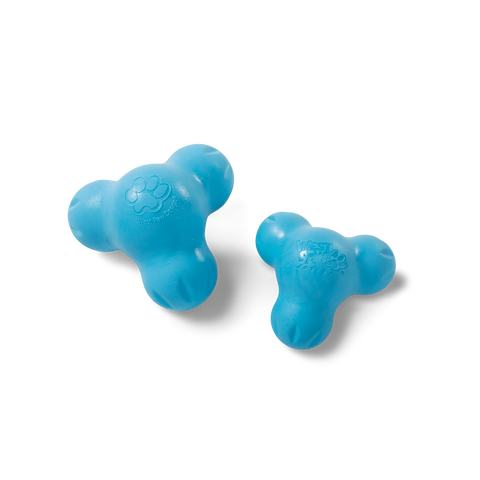 Tux Treat Dispensing Tough Dog Toy Blue