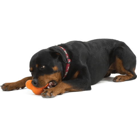 Tux Treat Dispensing Tough Dog Toy Orange