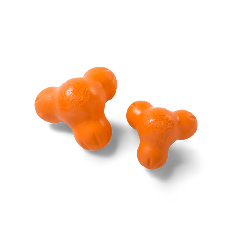 Tux Treat Dispensing Tough Dog Toy Orange