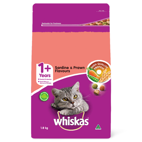 1 Plus Sardine And Prawn Dry Cat Food