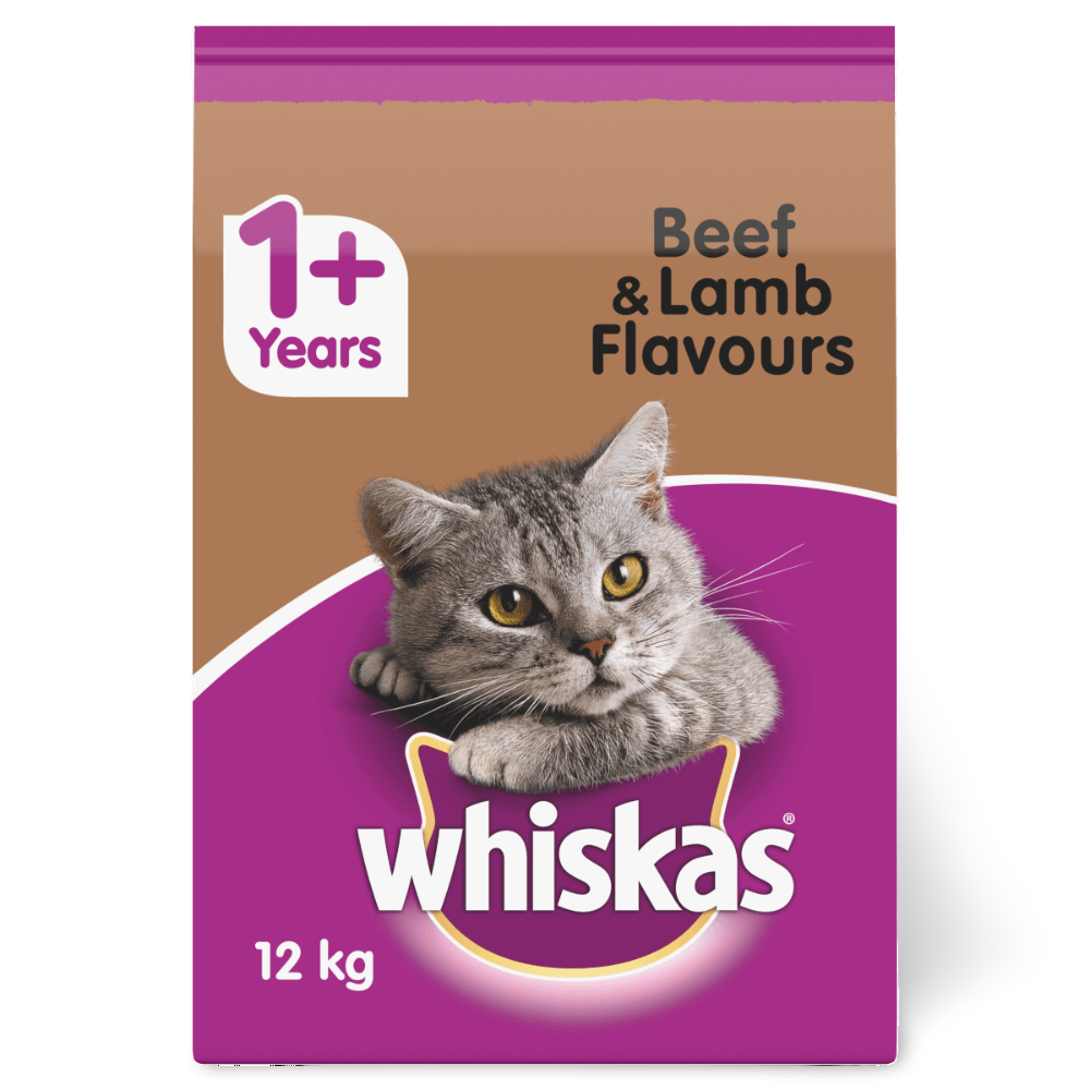 Adult 1 Plus Year Beef And Lamb Dry Cat Food