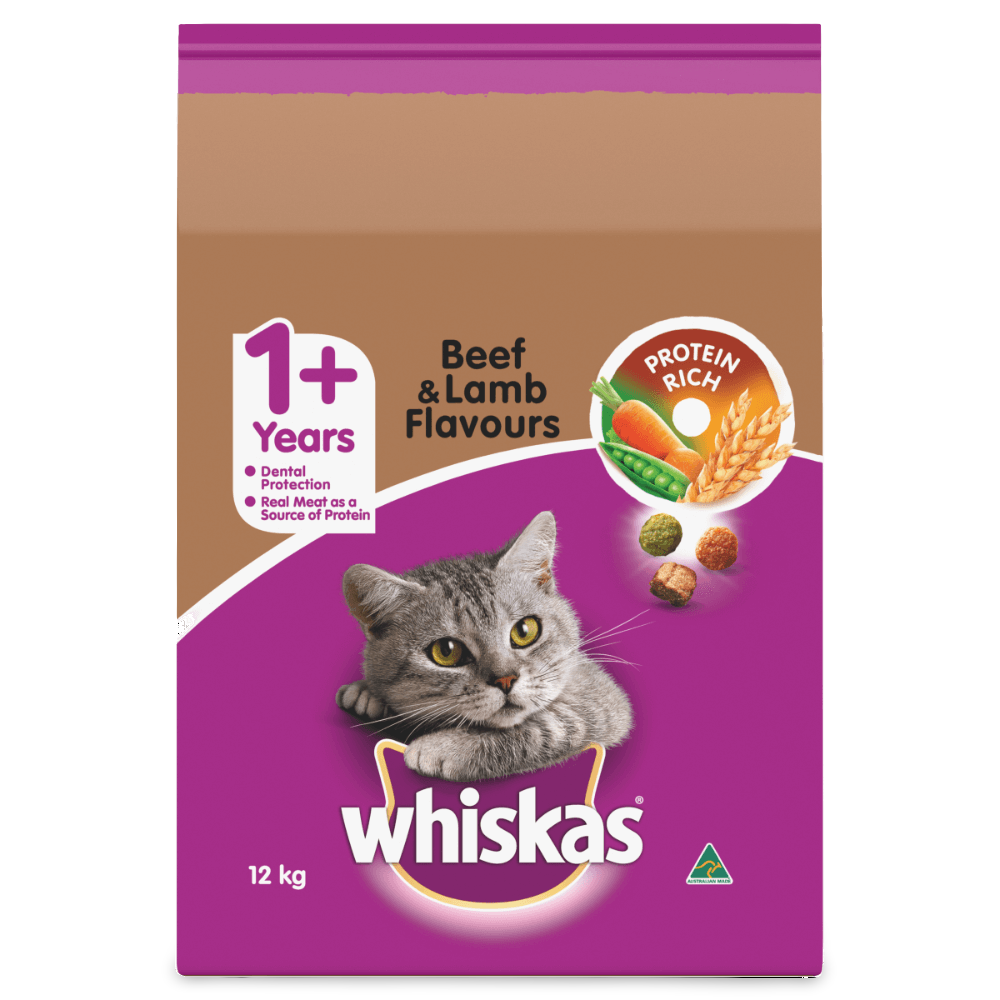 Adult 1 Plus Year Beef And Lamb Dry Cat Food