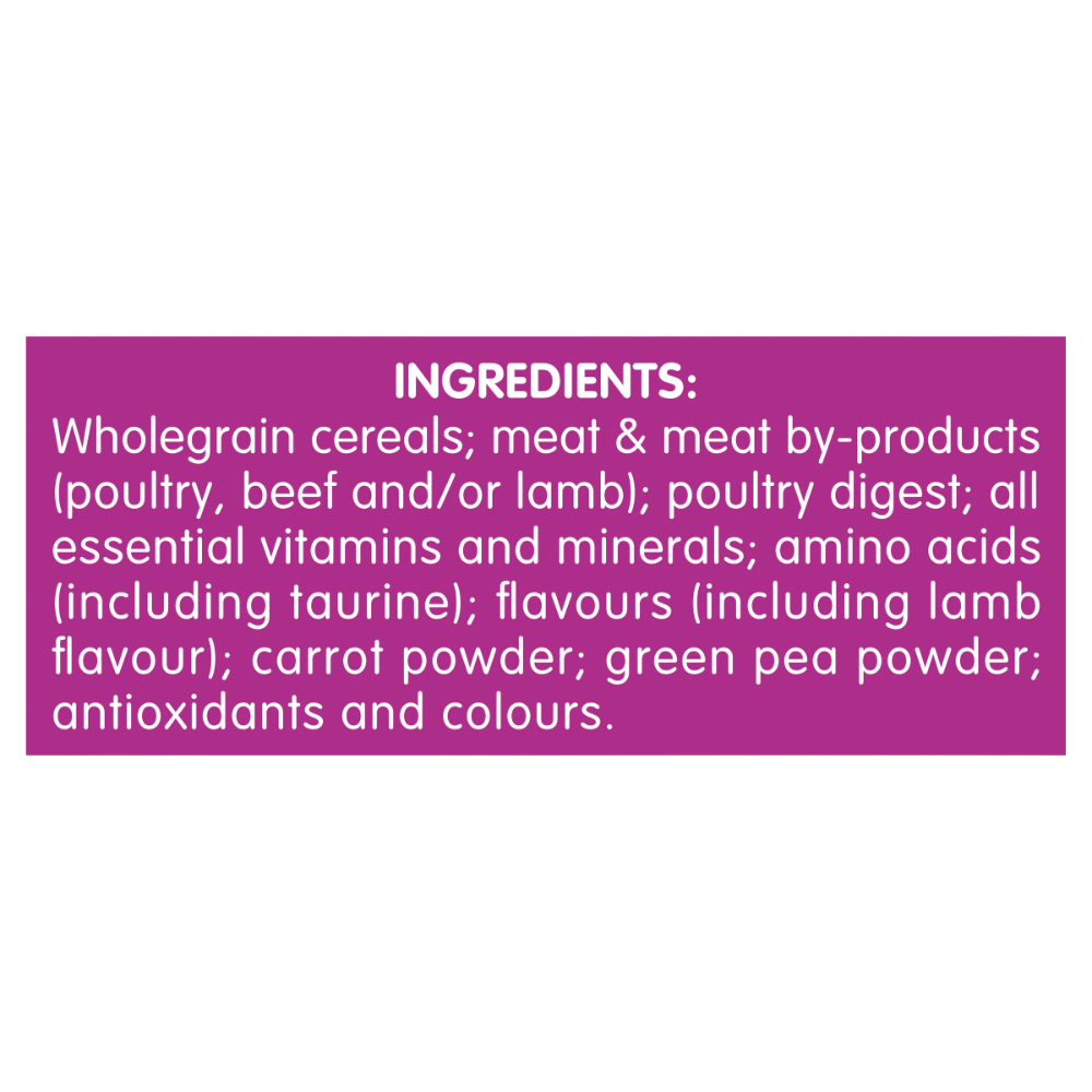 Adult 1 Plus Year Beef And Lamb Dry Cat Food