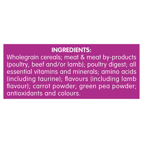 Adult 1 Plus Year Beef And Lamb Dry Cat Food