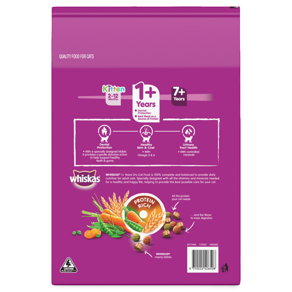 Adult 1 Plus Year Beef And Lamb Dry Cat Food