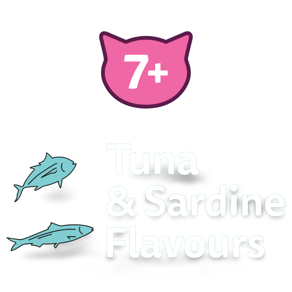 Tuna And Sardine Flavours Dry Cat Food