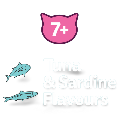 Tuna And Sardine Flavours Dry Cat Food