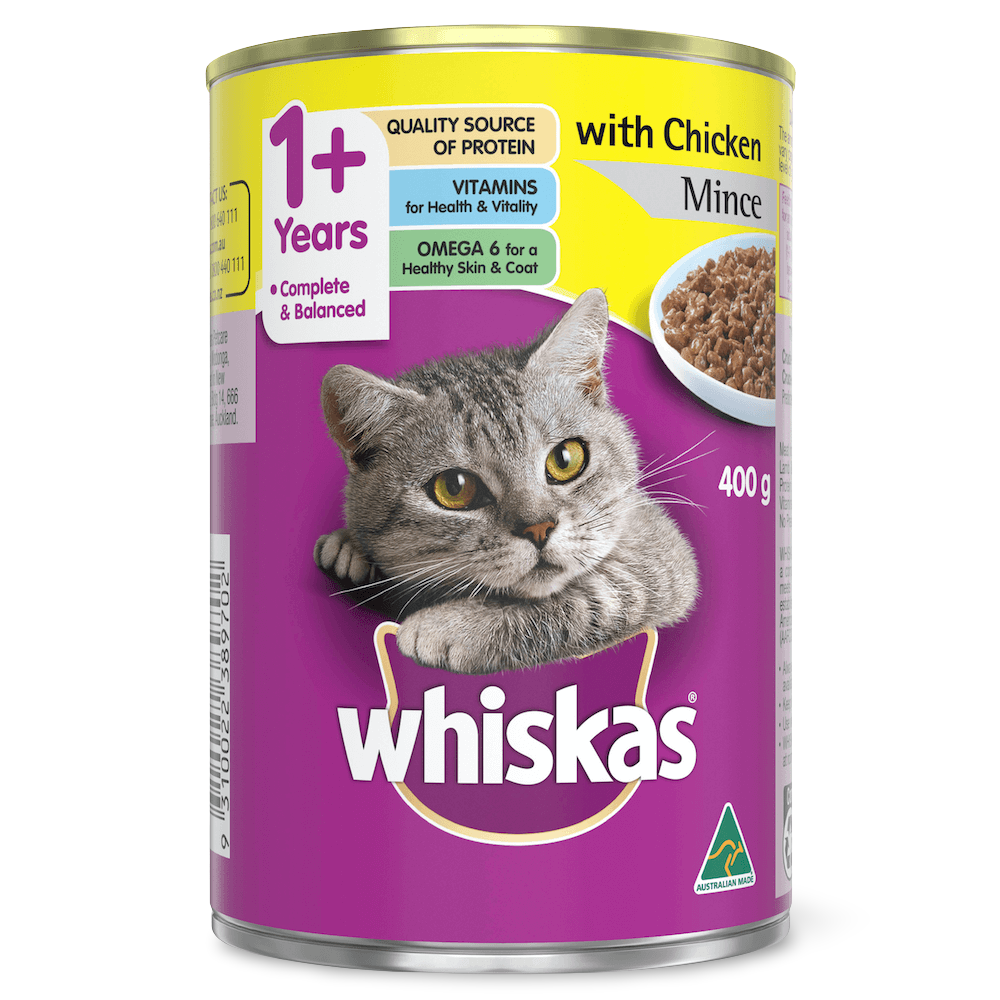 Wet Cat Food Adult 1 Plus Chicken Mince