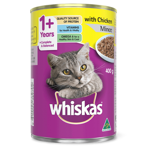 Wet Cat Food Adult 1 Plus Chicken Mince