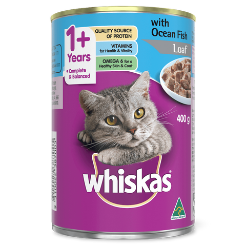 Wet Cat Food Adult 1 Plus Ocean Fish Loaf