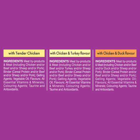 Wet Cat Food Kitten Chicken Pouches Gravy