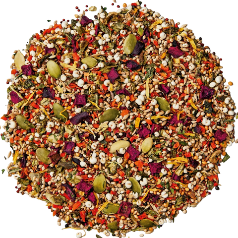 Budgie Gourmet Vegetable And Herb Blend Food