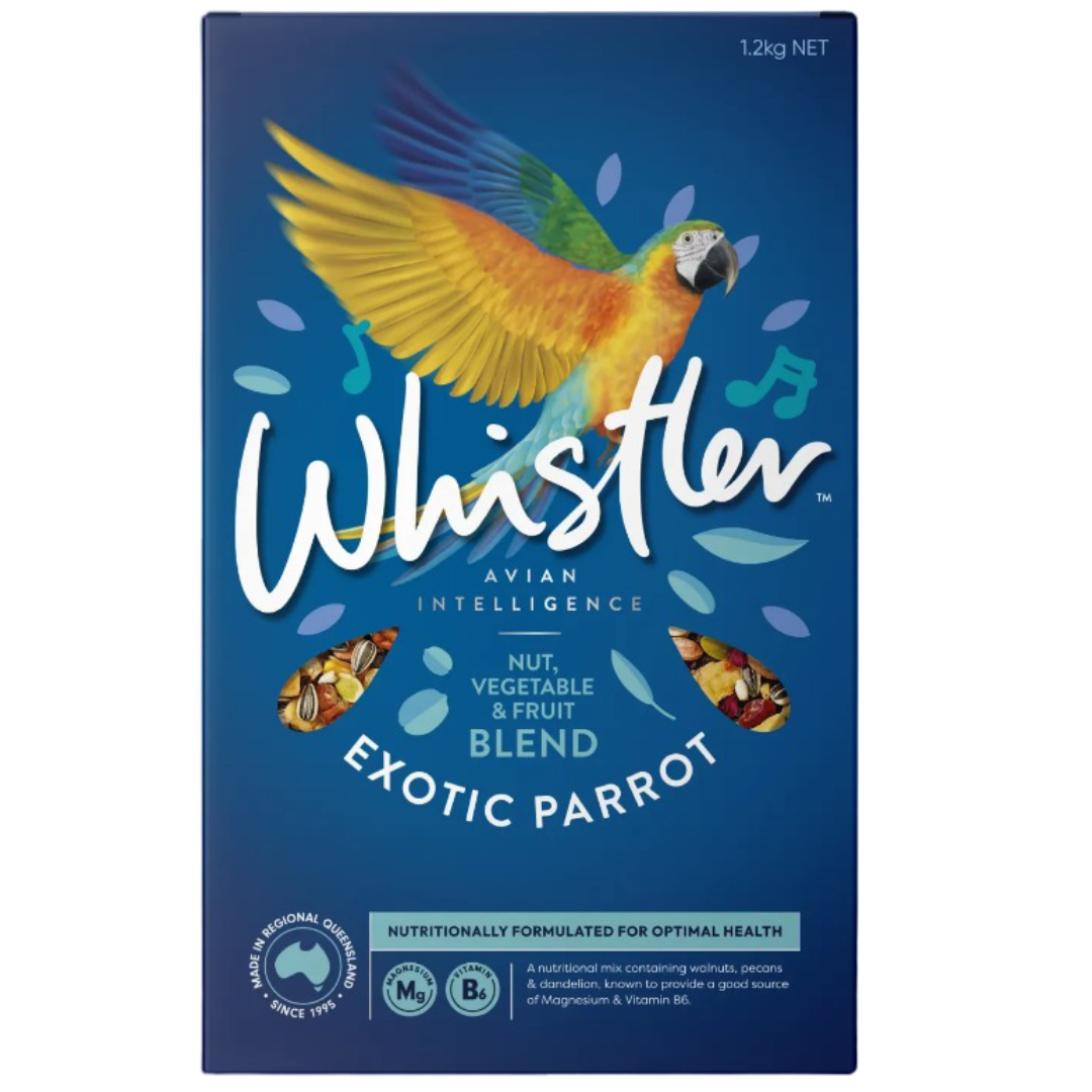 Exotic Parrot Gourmet Nut Vegetable And Fruit Blend Food