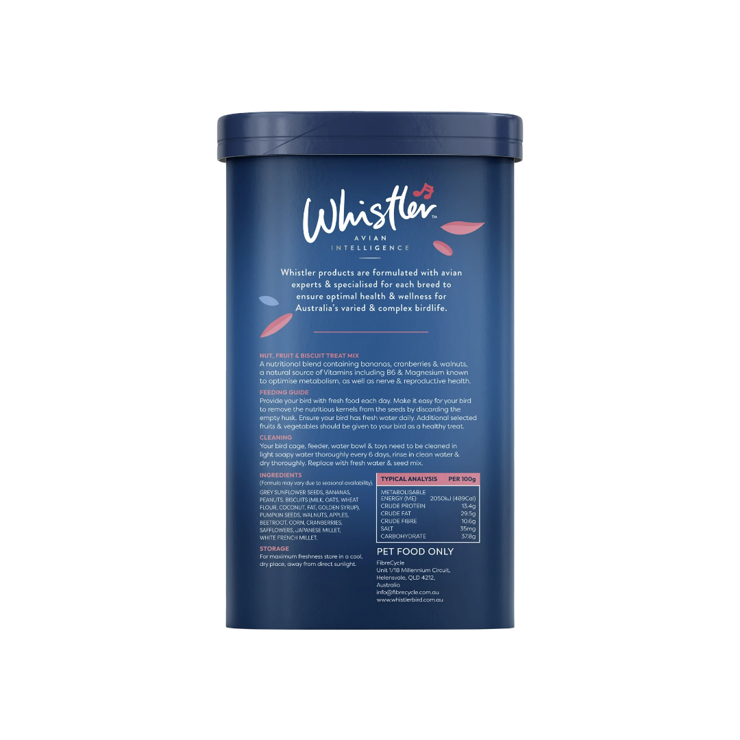 Medium Parrot Nut Fruit And Biscuit Treat Mix