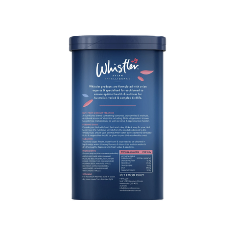 Medium Parrot Nut Fruit And Biscuit Treat Mix