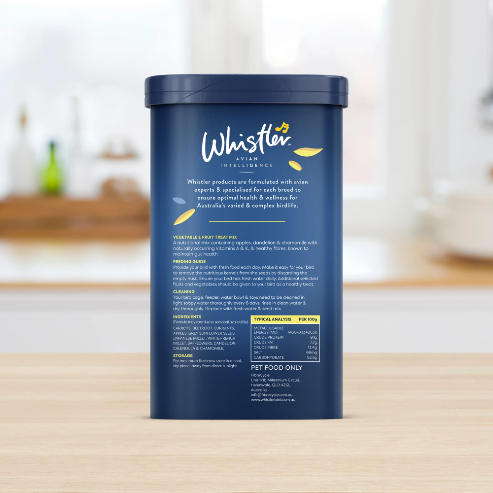 Small Parrot Vegetable And Fruit Treat Mix