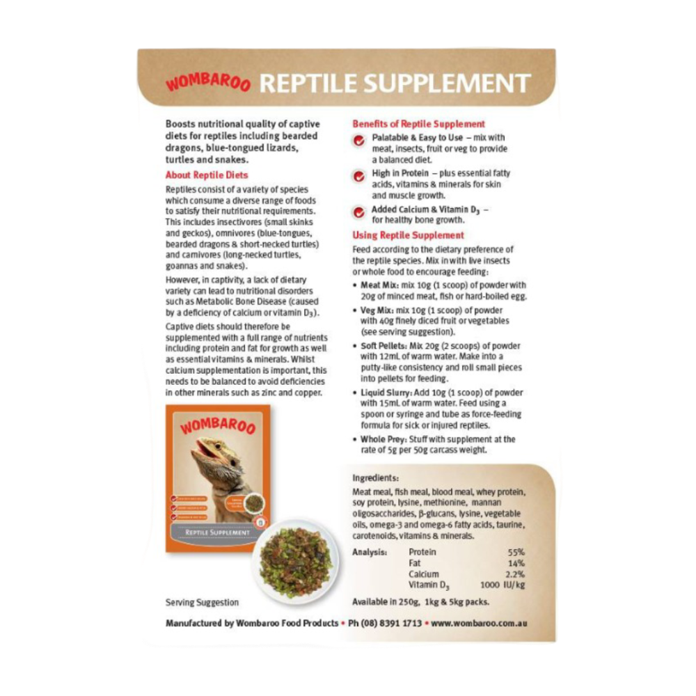 Reptile Supplement Formula