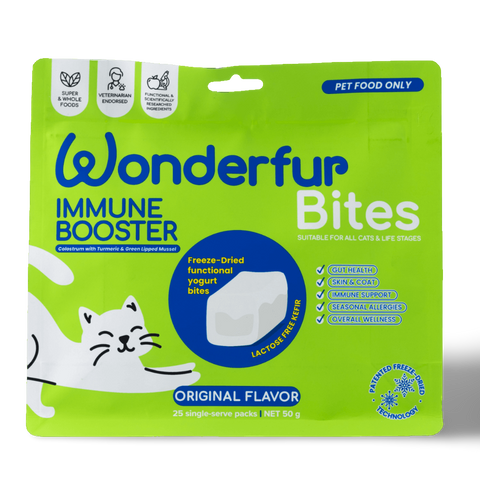 Bites Immune Booster Cat Probiotic Yogurt Freeze Dried Chews