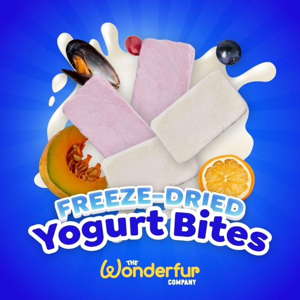 Bites Senior Support Dog Probiotic Yogurt Freeze Dried Chews