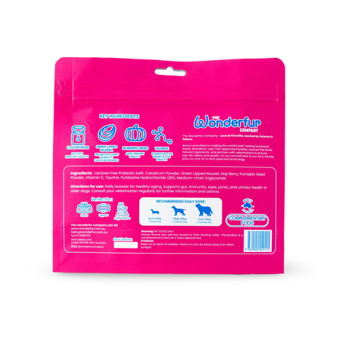 Bites Senior Support Dog Probiotic Yogurt Freeze Dried Chews