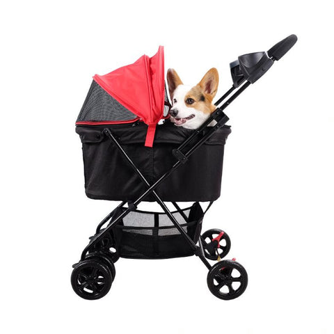 Ibiyaya Easy Strolling Pet Buggy Travel Carriage