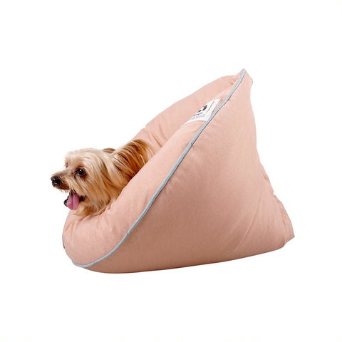 Ibiyaya Snuggler Soft Plush Nook Pet Bed- Super Comfortable