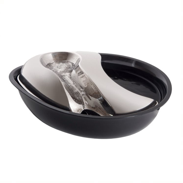 Pioneer Pet RainDrop Plastic/Stainless Steel Drinking Fountain 1.7 Litres