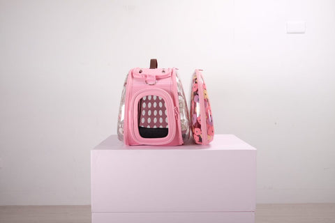 Ibiyaya Valentine Transparent Hardcase Portable Carrier, Design for Travel, Outdoor Use