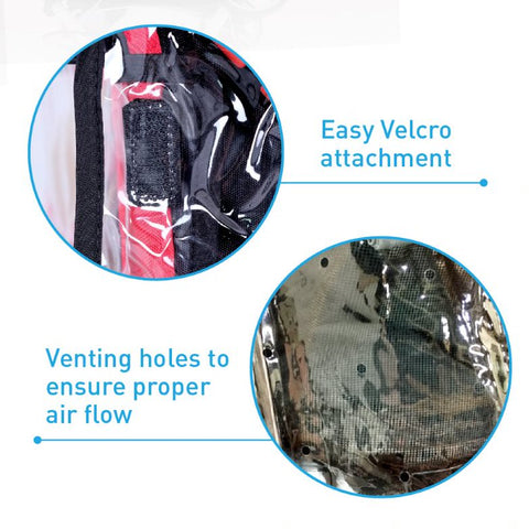 Ibiyaya Universal Rain Cover for Cleo Monarch and Gentle Giant Strollers.