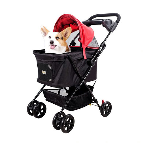 Ibiyaya Easy Strolling Pet Buggy Travel Carriage