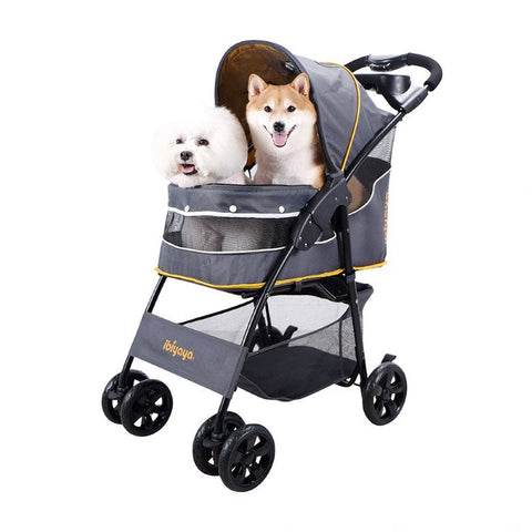 Ibiyaya Comfortable Cloud 9 Dog Cat Pet Stroller