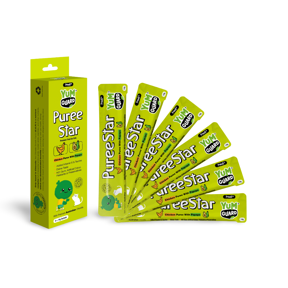 Puree Star Chicken And Papaya Cat Treat