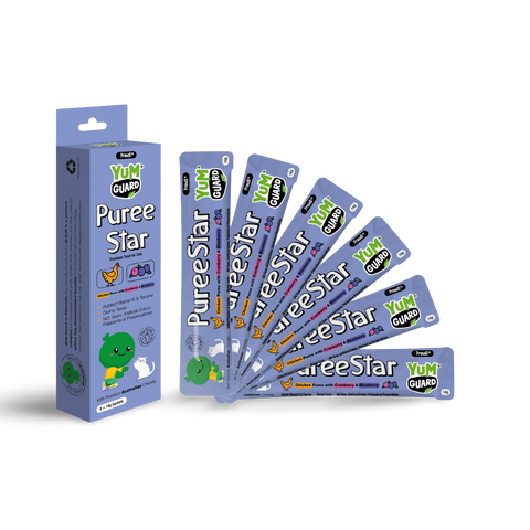 Puree Star Chicken Cranberry And Blueberry Cat Treat