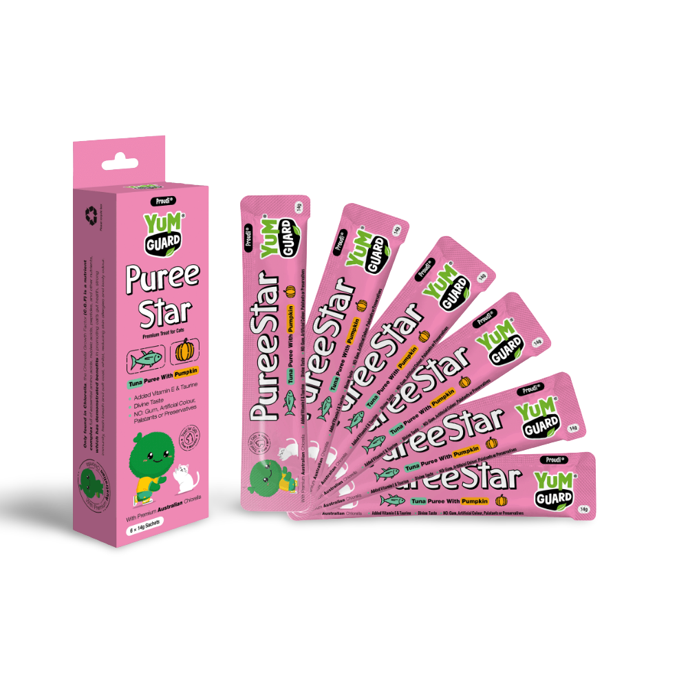 Puree Star Tuna And Pumpkin Cat Treat