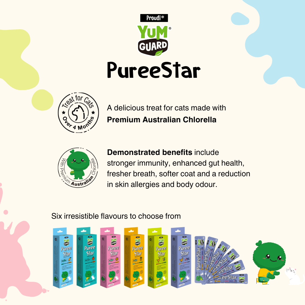 Puree Star Tuna And Pumpkin Cat Treat