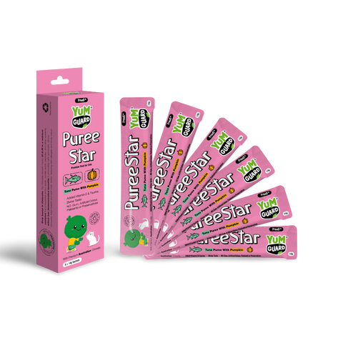 Puree Star Tuna And Pumpkin Cat Treat