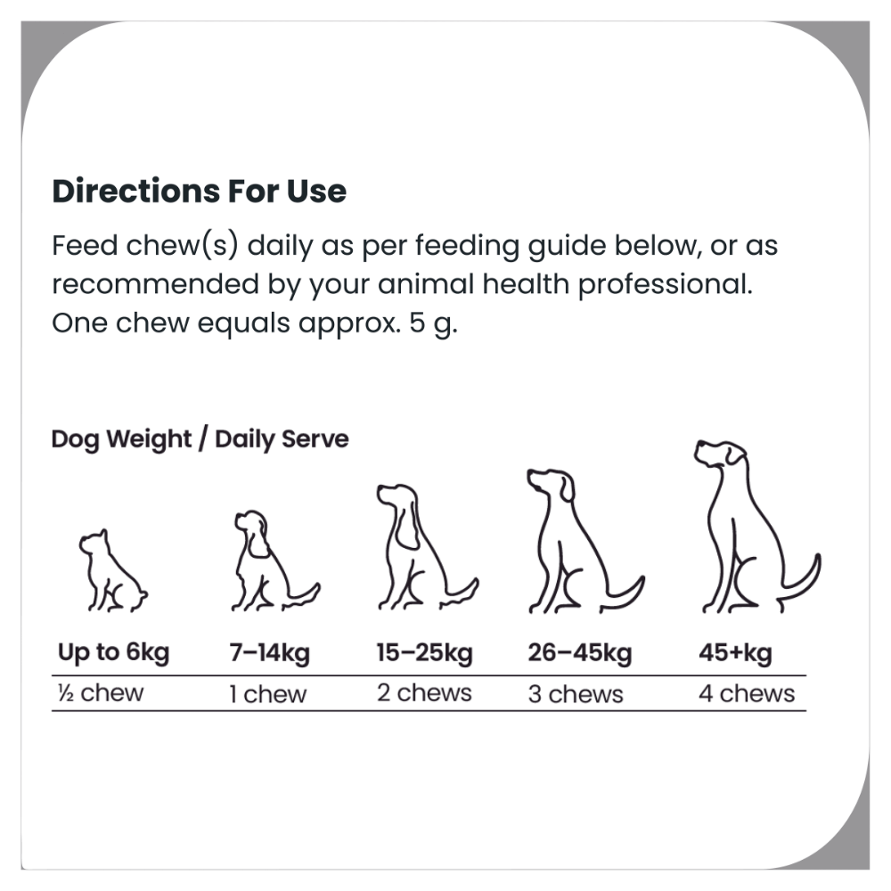 Dog Chews Senior Support