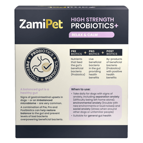 Dog High Strength Probiotics Plus Relax And Calm