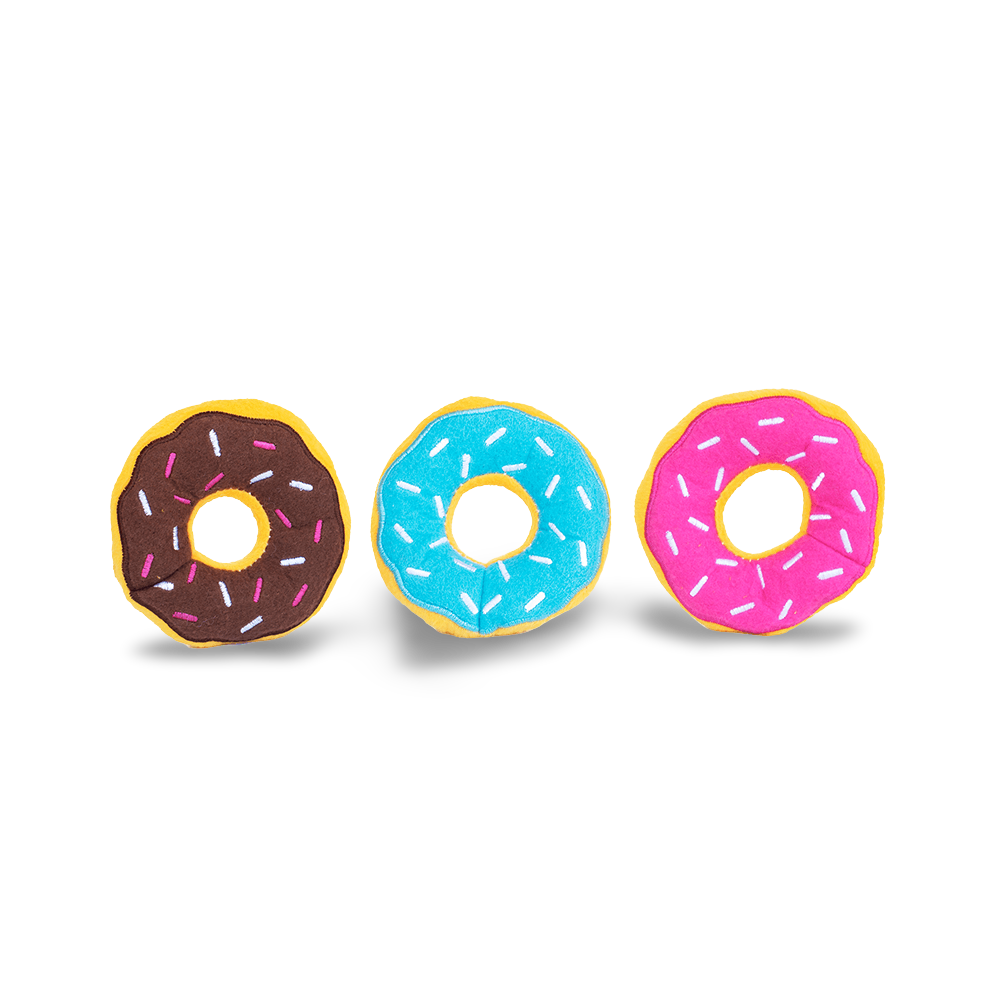 Miniz Donutz Soft Dog Toy