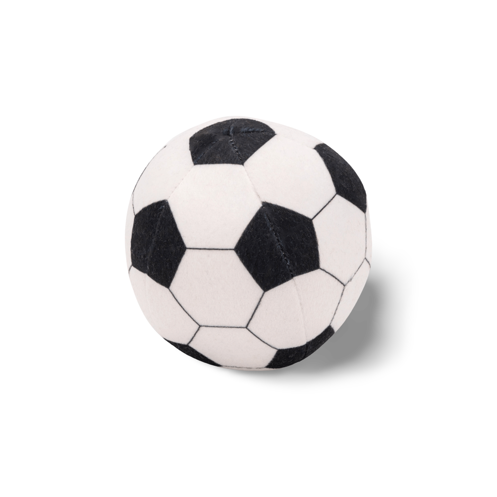 Sportsballz Soccer Squeaky Soft Dog Toy