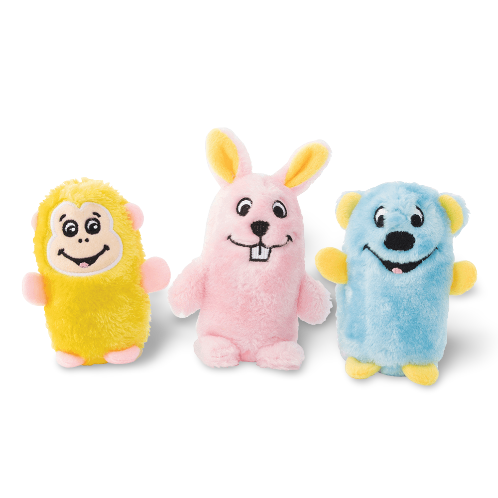 Squeakie Buddies Bear Bunny And Monkey