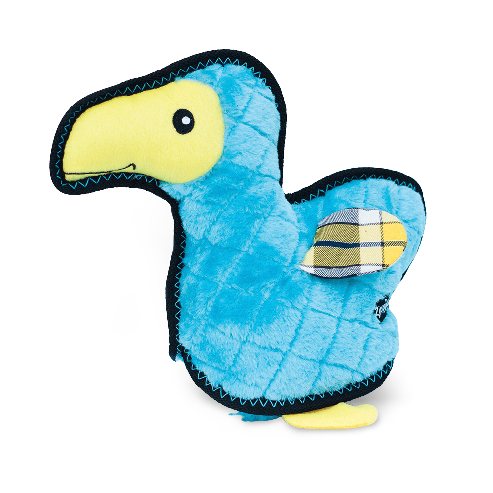 Z Stitch Grunterz Dodo The Dodo Bird Durable Dog Toy