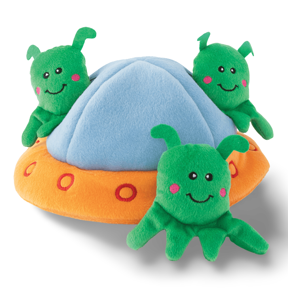 Zippy Burrow Aliens In Ufo