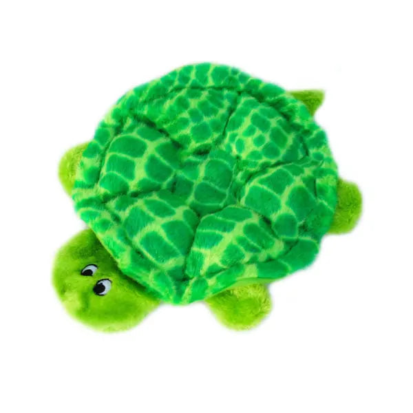 Zippy Paws Dog Toys Plush Squeakie Crawler - SlowPoke the Turtle