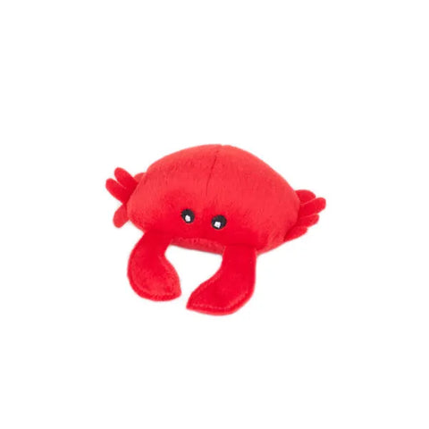 Zippy Paws Dog Toys Plush Burrow - Rock with 3 Crabs