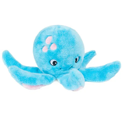 Zippy Paws Dog Toys Plush Grunterz - Oscar the Octopus